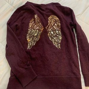 victoria secret angel zip up